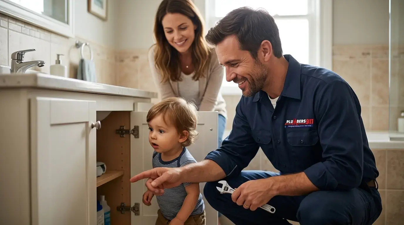 Licensed plumber at work in Glencoe, IL